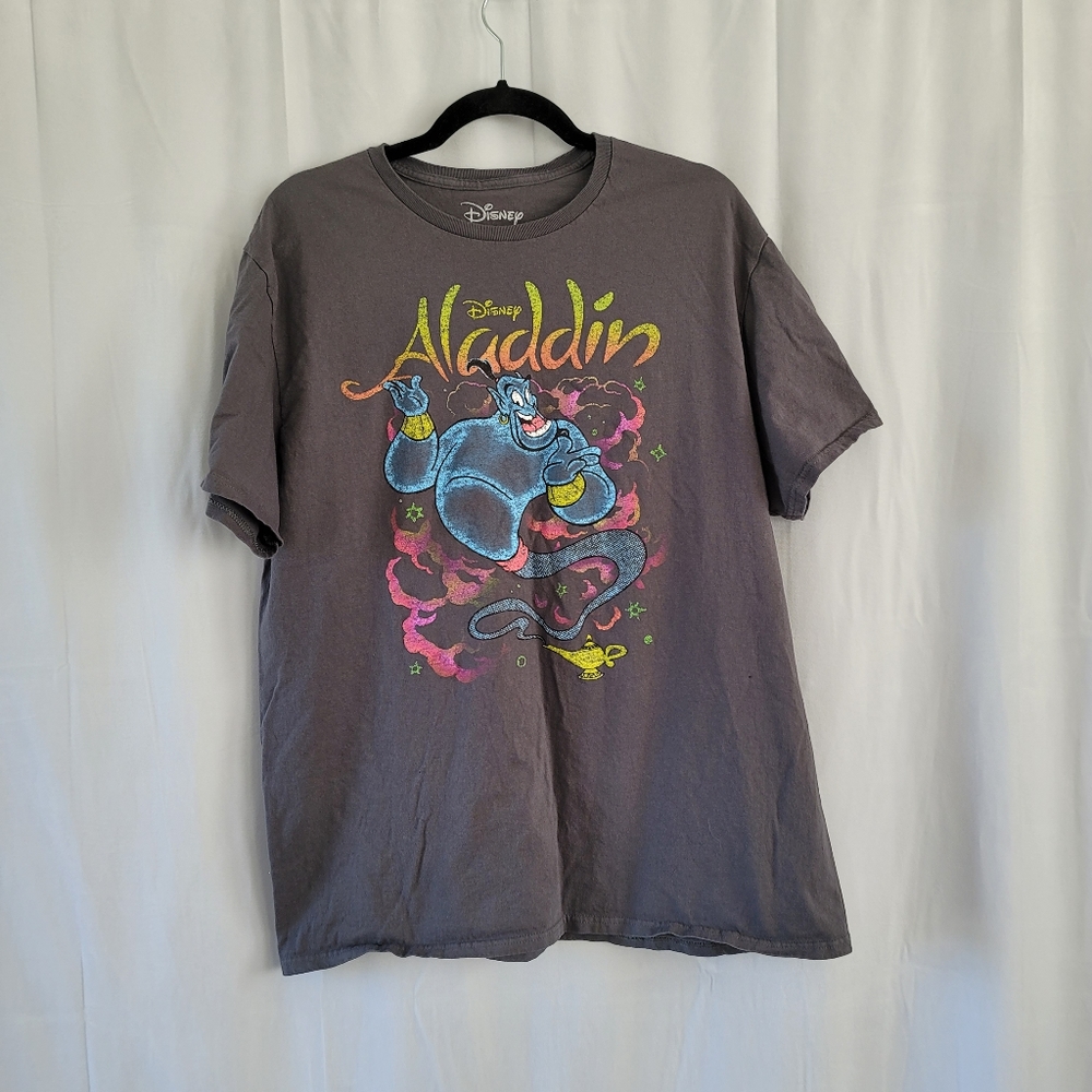 Disney Magic Lamp Tee Charcoal XL